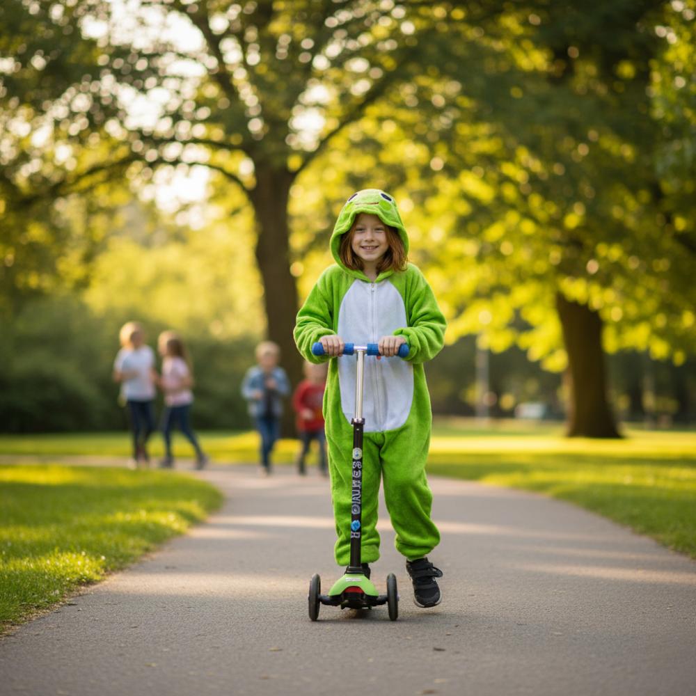 Children's pajamas frog onesie jumpsuit kigurumi children's disguise 122-128 Onesie children 001pcN frog - 122-128