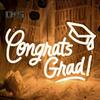 Congrats Grad LED Neon Sign Flicker Free Brightness Adjustable USB Powered Congrats Graduation Sign Night Lamp