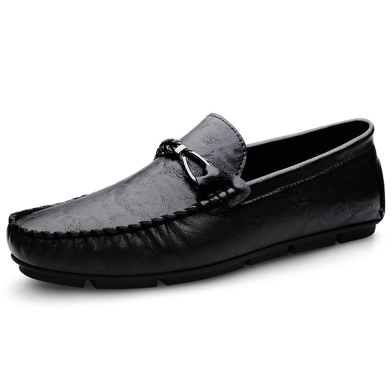 Loafers Men Male Boat Shoes Large Size 45 46 Leather Man Moccasins Mens Driving Shoes Casual Shoe Slip On Flats Mocasines Hombre