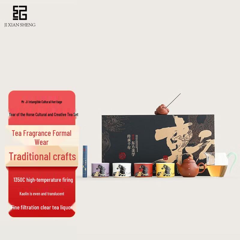 Mr. Ji s Year of the Horse Zisha Tea Set