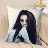 Luxury CCharli XCX Cushion Cover Silky Short Plush Invisible Zipper Dustproof Sofa Pillow Case For Home Decor