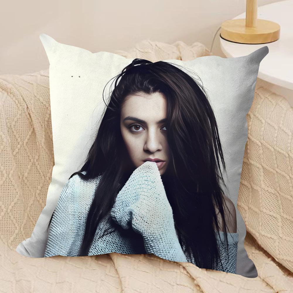 Luxury CCharli XCX Cushion Cover Silky Short Plush Invisible Zipper Dustproof Sofa Pillow Case For Home Decor