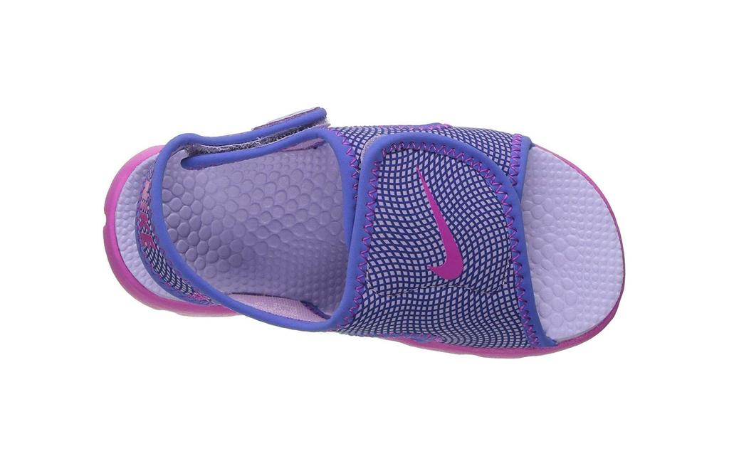 Nike Sunray Adjust 4 Cushioning Breathable Low top Toddler Shoes Fuchsia Infant And Toddler 386521-504