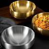 Stainless Steel Noodles Bowl With Thermal Insulation Design Ideal For Soups Salads And Dinner Parties Sashimi Dish