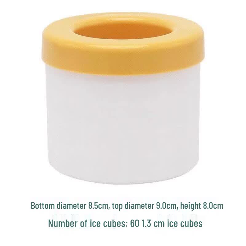 Soft Silicone Ice Cube Maker & Storage Bin