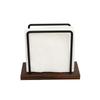 Standing Tissue Storage Rack Wooden Base Tissue Dispenser Stand Napkin Paper Holder  Dining Room