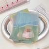 Waka Waka Polka Dot Transparent Sticky Note Stickers - Cute Girly Heart Collage Decoration