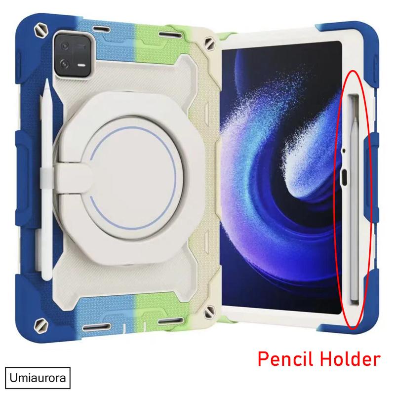 For Xiaomi Redmi Pad2 11 Inch SE 8.7 Pro 12.1 Pad 6 7 8 11.2 6S 7S Pro 12.5 Heavy Duty Rugged Tablet Case Stand Shockproof Funda