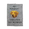 Chesapeake Bay Retriever, Chessie - Dog Passport Case, Document Case, Gift for the Traveller from the Brand