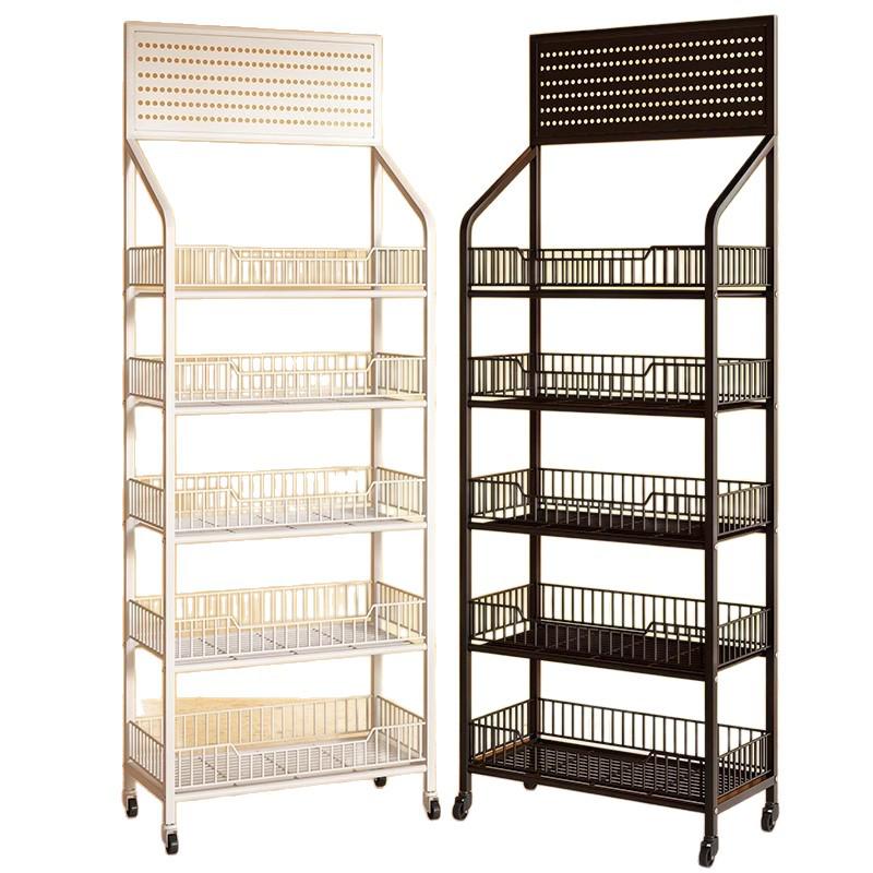 Convenience Store Snack & Toy Display Rack - Multi-Layer Storage for Checkout Counters