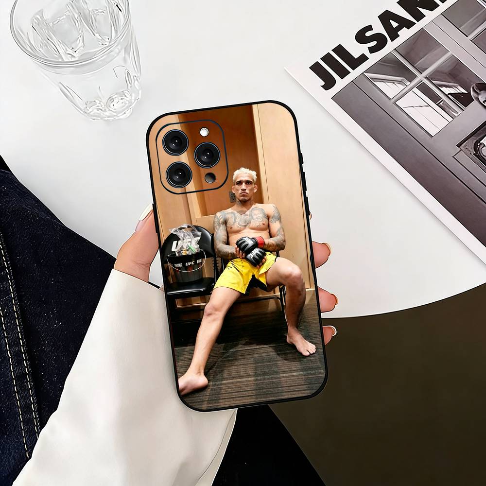 

C-Charles Do Bronx O-Oliveira Чохол для телефону для iPhone 17, 16, 15, 14, 13, 12, 11 Plus, Pro Max, Інші М який Чорний Чохол iPhone12PROMAX