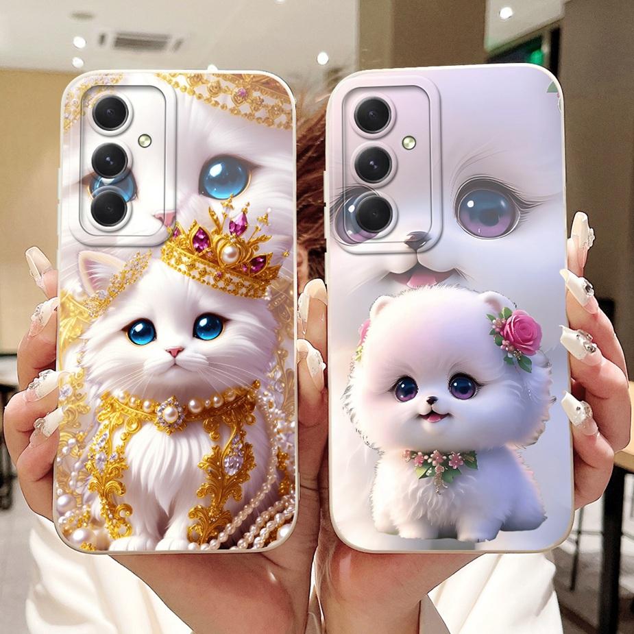 For Samsung Galaxy A15 A25 A35 A55 5G Case Fashion Candy Painted Cover Shockproof Phone Case For Samsung A55 A 15 25 35 5G Shell