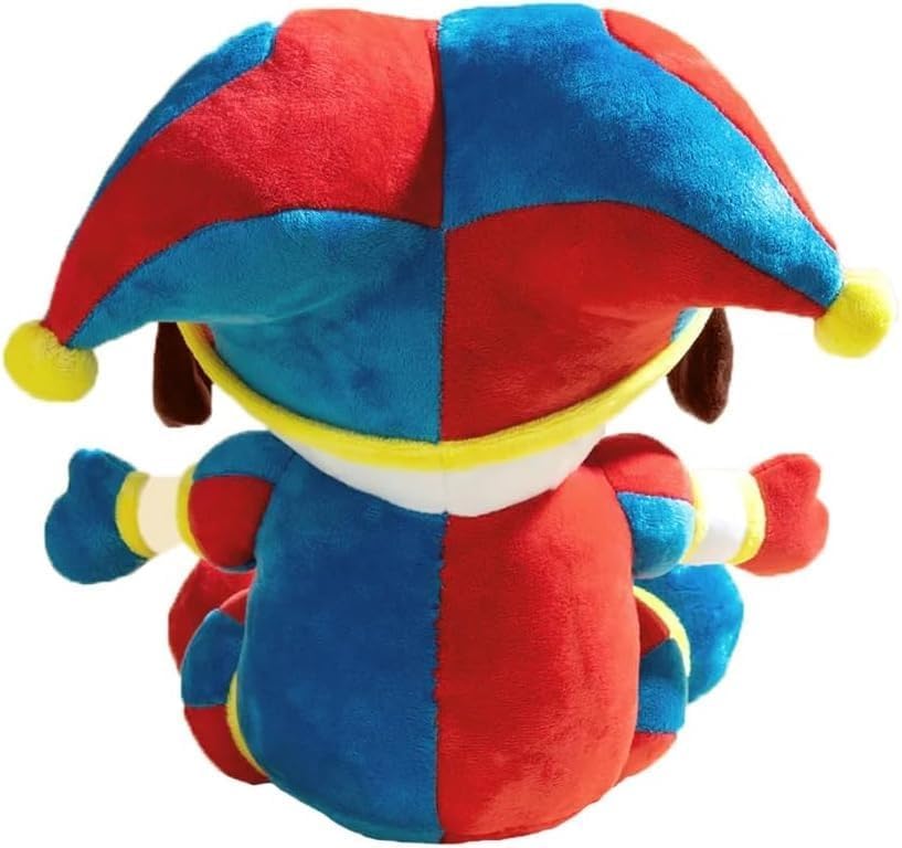 CARRYUSNBM Magical Number Circus Plush Toy, 11.2 Inch Magical Number Circus Pomni, Jax Plush Toy, Soft Stuffed Anime Plush Toy, Anime Animal