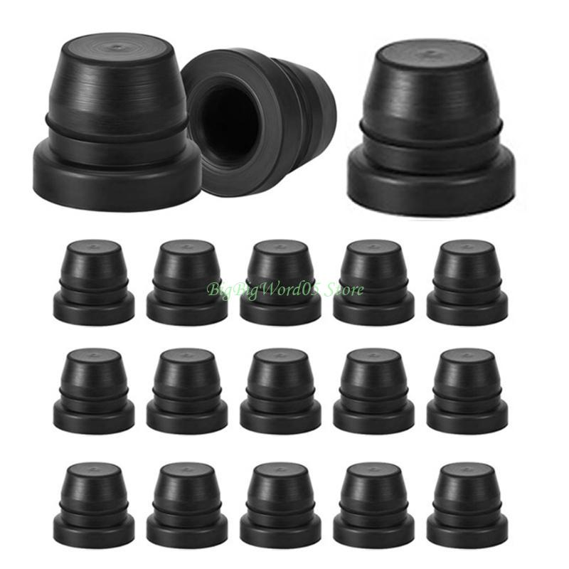24TE Protective Rubber Dust Cover Guard For Brake Pumps Caliper Exhaust Screw Waterproof Caps Scooter Motorcycle Accessories