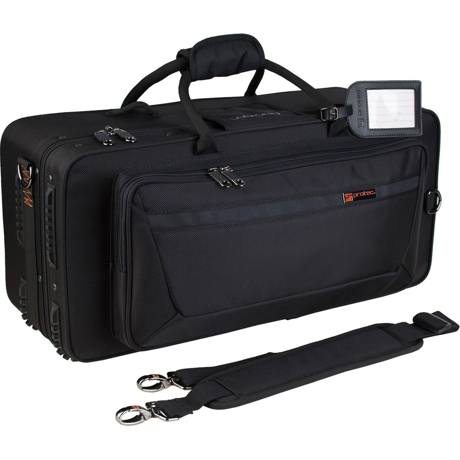 

PROTEC trumpet semi-hard case double storage for 2 IP301D black
