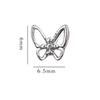 2025 Fashion 3D Butterfly Wing Nail Art Accessories for Women