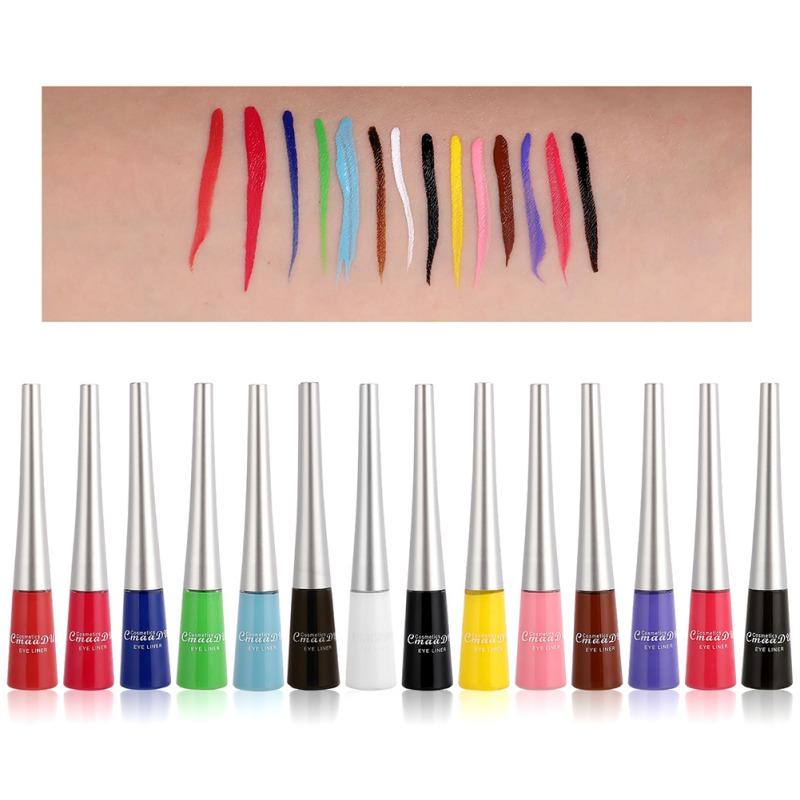 14 Colors Eyeliner Set Eye Cosmetics Body Paints