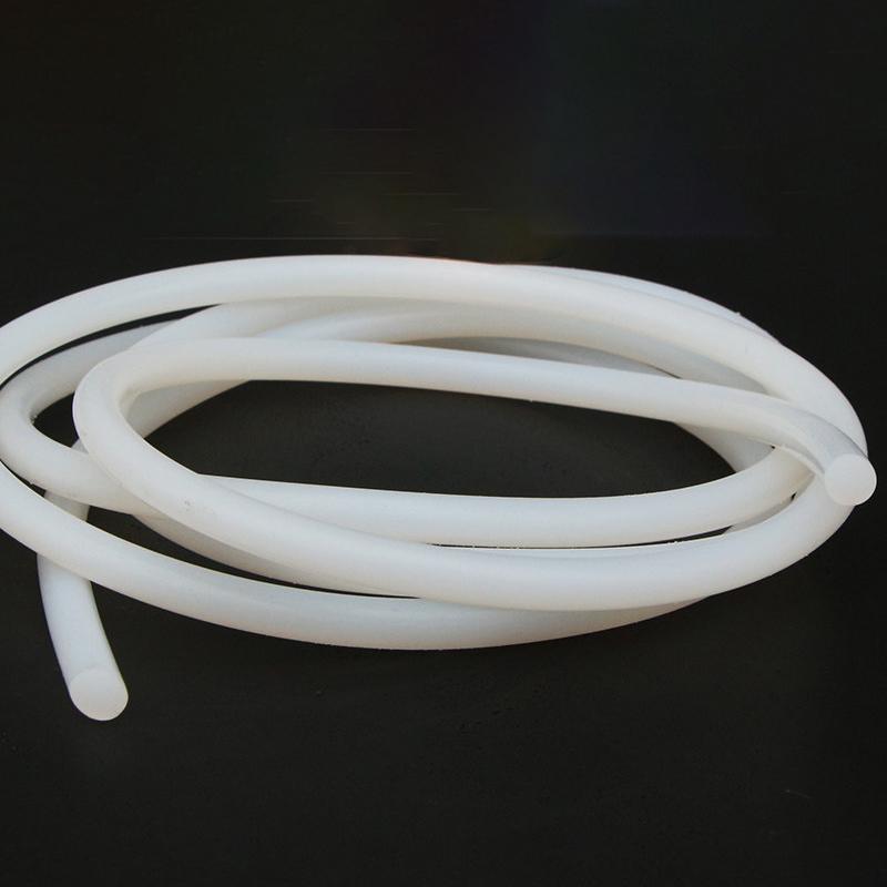 1/5/10meters White Silicone Solid Round Strip O Type Silicone Solid Seal Strip D: 0.8/0.9/1/1.1/1.2/1.3/1.4/1.5/1.6/1.7/1.8~30mm