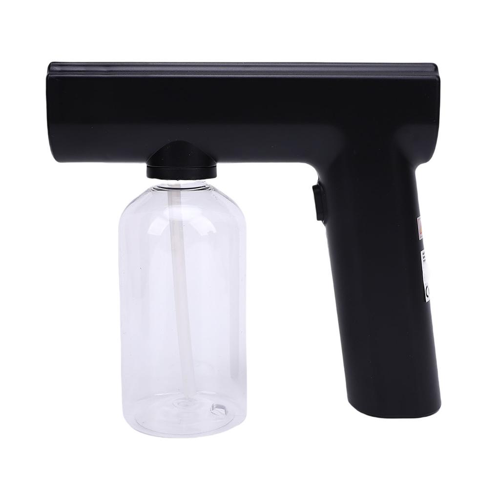 Electric Atomizer Sprayer 250ml Handheld Household Mist Sprayer Electric Fogger Machine for Home Car Office Black