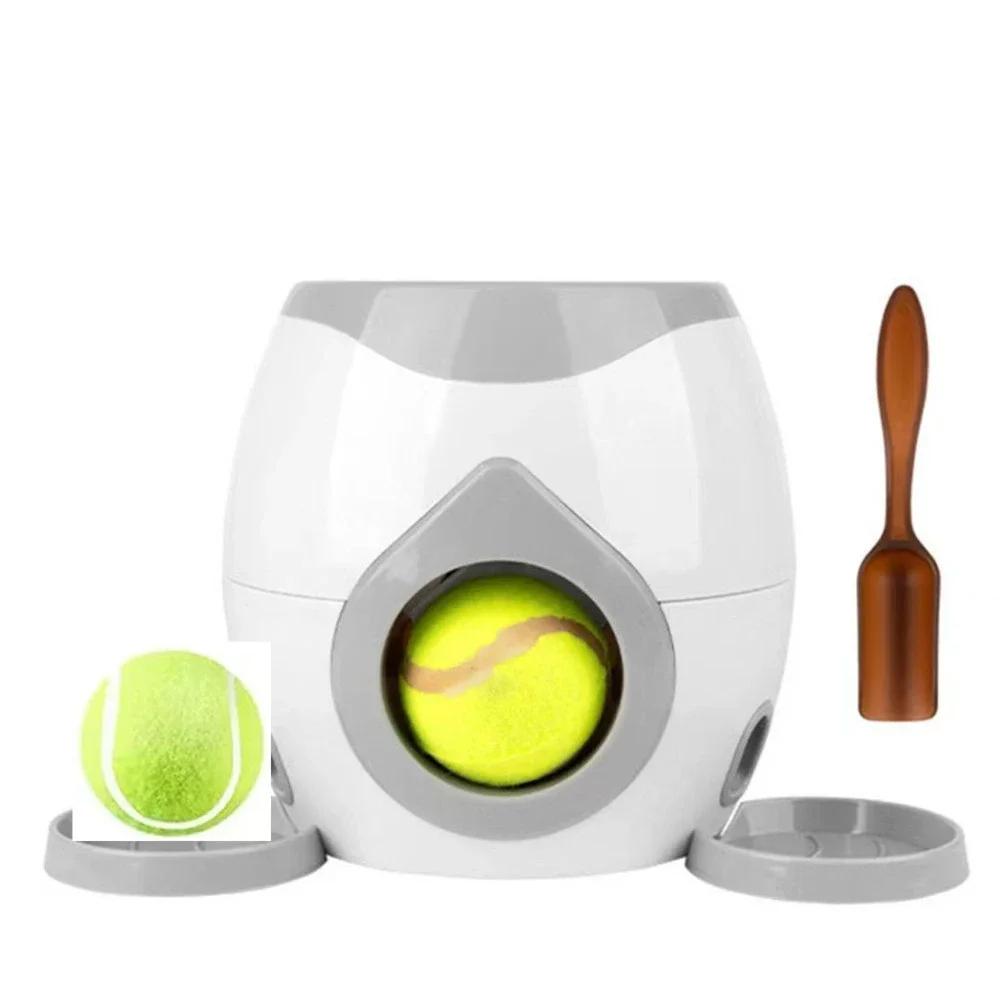 and for Cats Interactive Launcher Pet Suitable Machine Training Tennis Dogs Food Reward Toys Slow Food Toy Ball