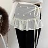 Elegant Embroidered Lace Waistband for Women Adjustable Waist Cincher Belt Skirt Extender for Daily Wear Evening Event