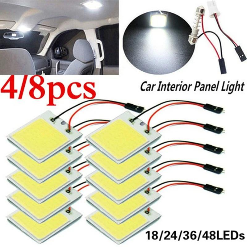Car Interior Accessories SMD T10 4W 12V COB Panel LED Lights for Cars And Trucks Jdm Volvo Xc90 Seat Altea Xl Prada