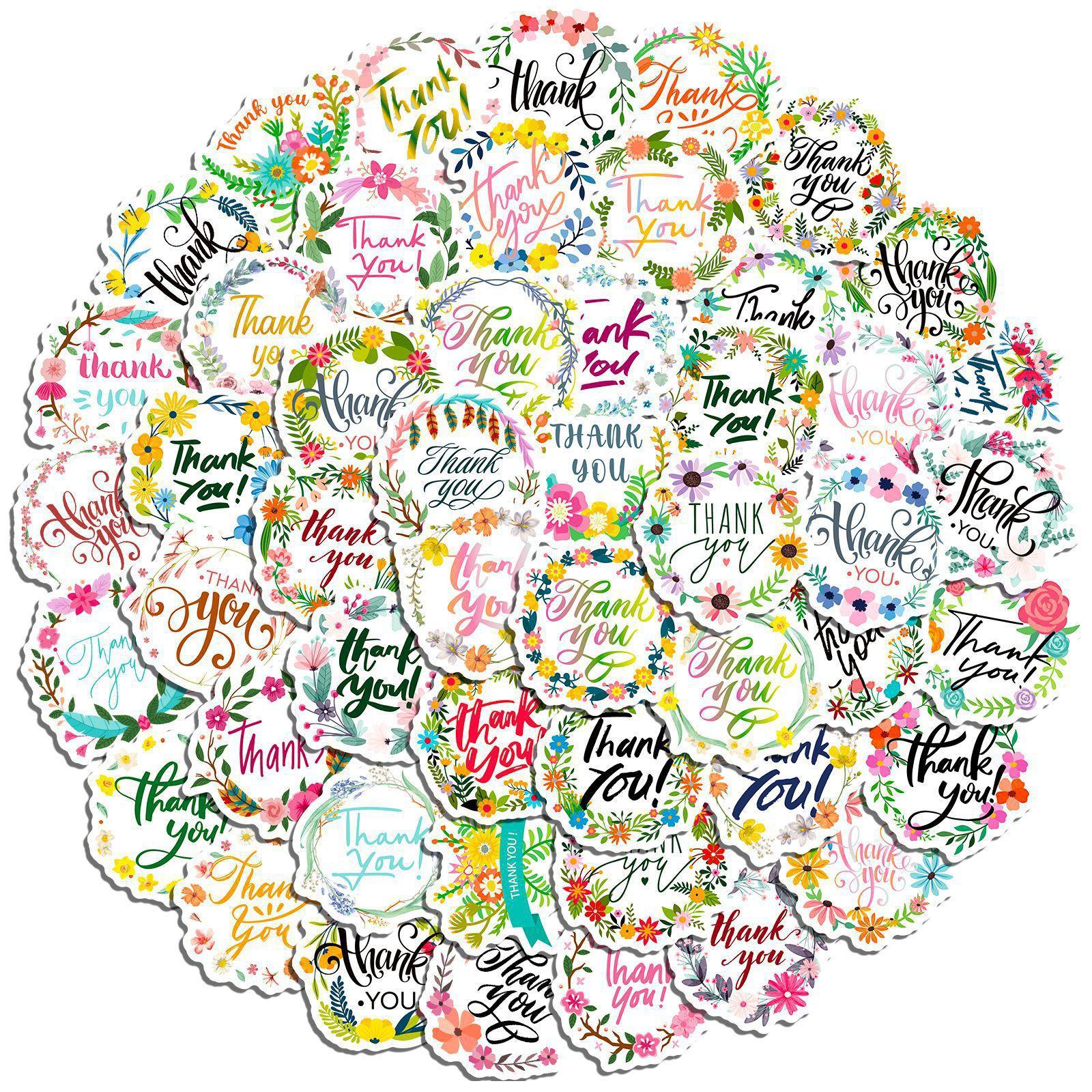 

50 Наклейки Спасибо за то, что придерживаетесь Английские Наклейки Запечатывание Выпечка Подарок Праздник Самоклеящаяся Этикетка Спасибо