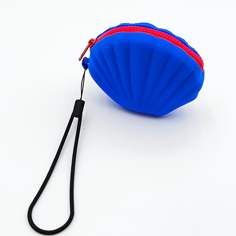 New Silicone Coin Purse Creative Shell Storage Bag Multifunctional Lipstick Cosmetic Storage Bag Children s Coin Purse