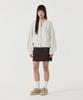 COVERNAT WOMAN Wool Tencel Turtleneck T-Shirt Butter