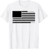 Redacted American Flag Censored USA Satire Unisex T-Shirt