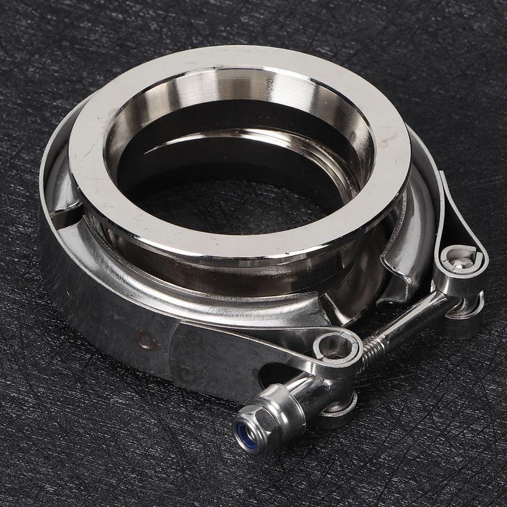 Stainless Steel V Band Clamp with Flange for Auto Exhaust Pipe(2.25inch57mm )