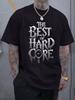 The Best of Hardcore Graphic Tee - Casual Crew Neck Short...