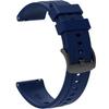 Universal Silicone Strap 22mm, Navy Blue