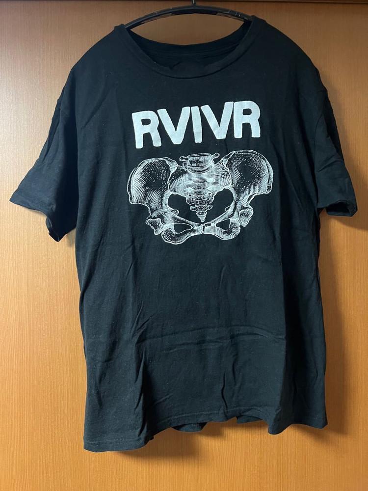 Редкий Подарок для Фаната с Концерта Турне RVIVR Band Черная Футболка Унисекс Все Размеры AL669 Футболка Унисекс L