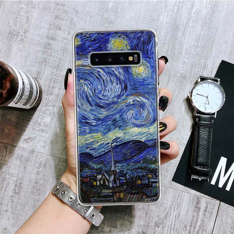 Van Gogh Oil Art Painting Phone Case For Samsung Galaxy S26 S25 Edge S24 S23 FE S22 Ultra S21 Plus S20 + Fundas Cover Coque Gala