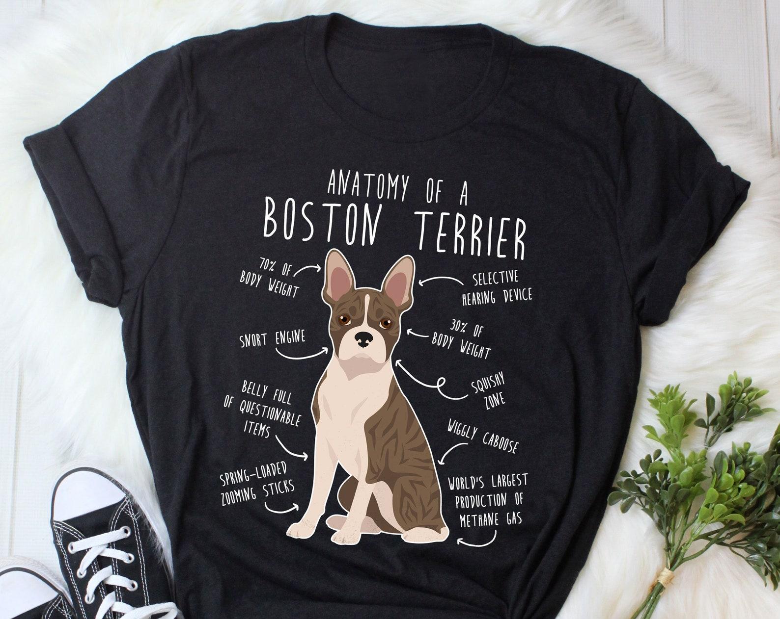 Brindle Boston Terrier Shirt, , , Funny Dog Lover Gift, Cute Boston Terrier T-shirt, Pet Tee, Boston Mom, Dog Dad, Top 110