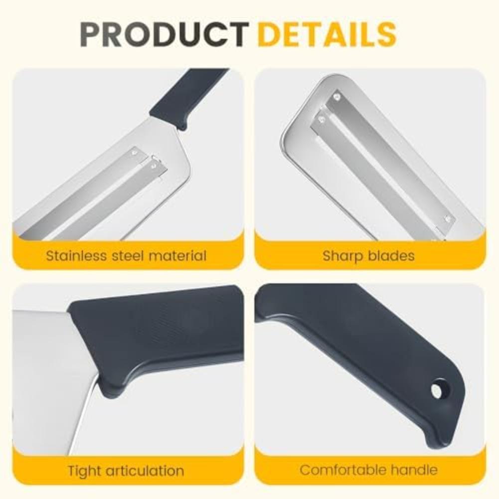 1/2pcs Kitchen Shredder Tool Versatile Stainless Steel Shredder Tool: Convenient, Ergonomic & Easy-to Clean Kitchen Peeler