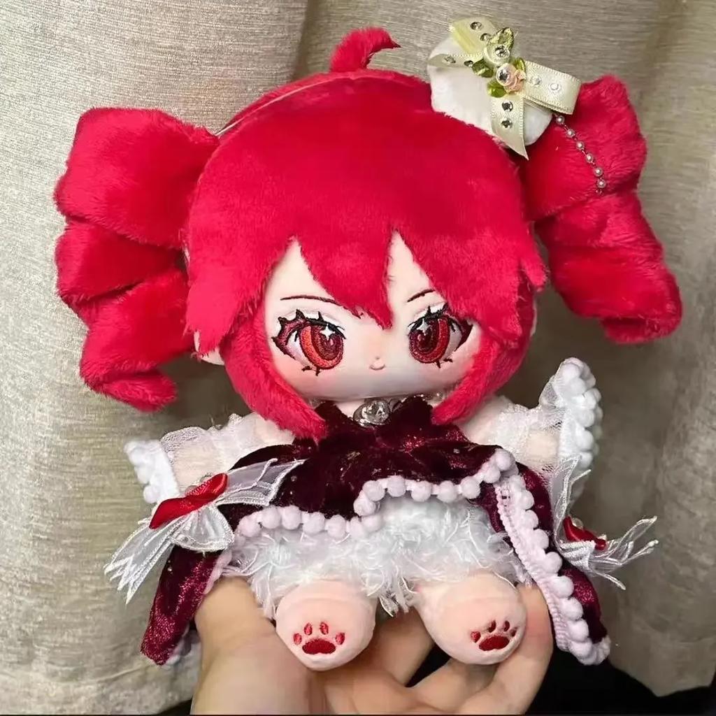 Stuffed Anime Game Cosplay Kasane Teto 20CM Lolita Plush Doll Figures Children Cartoon Plushies Birthday Present Christmas Gift