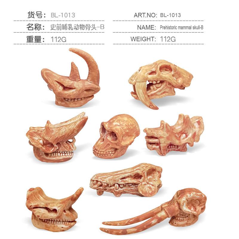 

ПВХ Динозавр Образовательный Череп Ископаемые Трицератопс И Брахиозавр Модели Обучение Для Animal Bone B