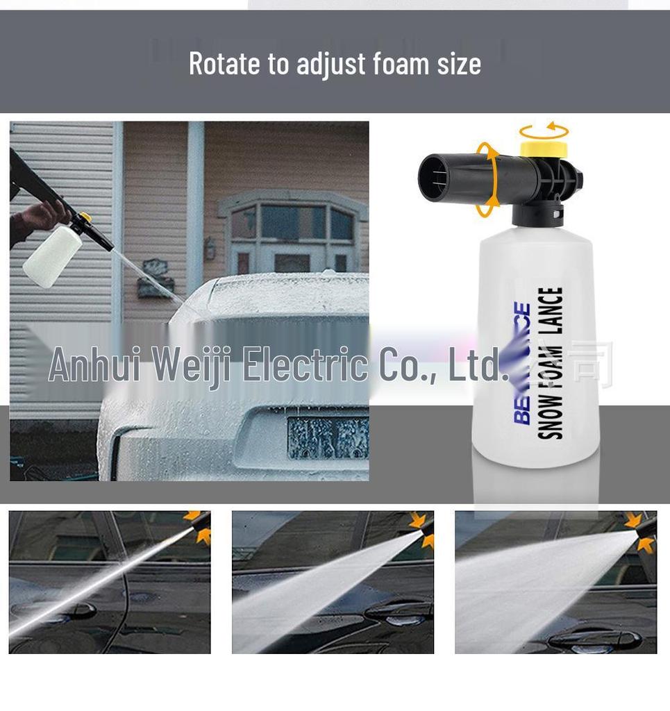 High Pressure Foam Sprayer & Water Nozzle for Home and Car Wash