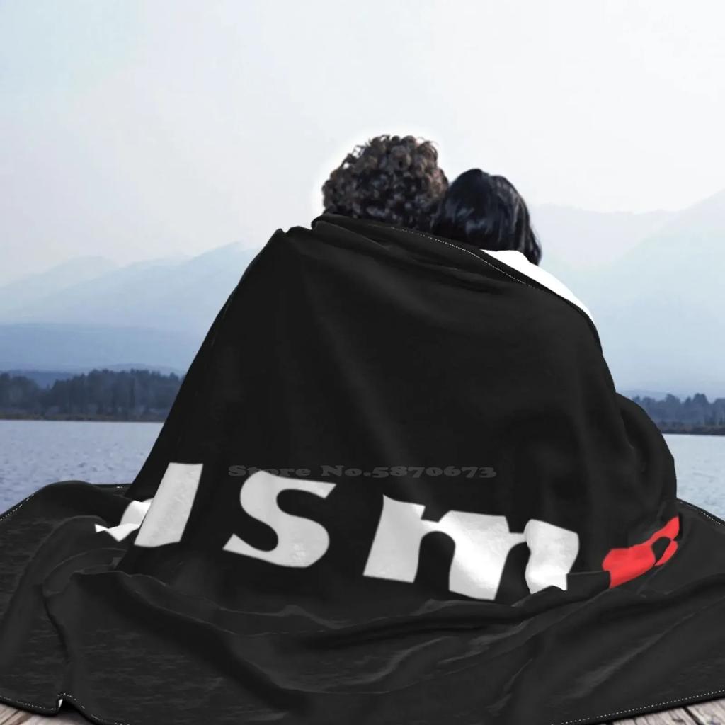 Logo Nismo Tutte le Taglie Coperta Morbida Arredo Casa Biancheria da Letto Logo Nismo Auto Vintage Auto Classica Grafica Usurata Hot Rod Muscle