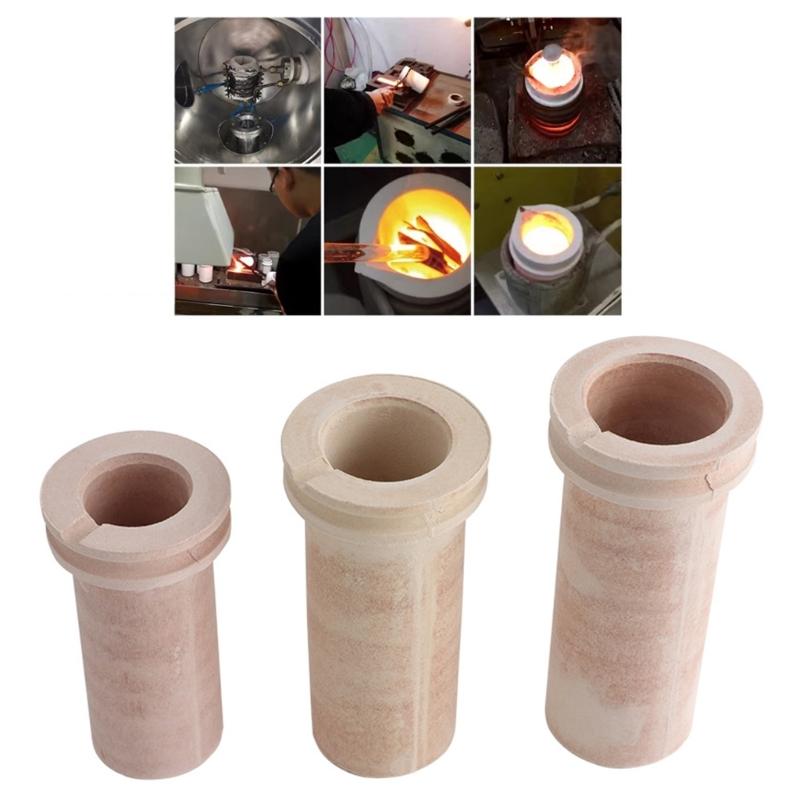 Ceramics Crucibles for Gold Silver Melt Jewelry Making Gold Silver Metal Refining Making Jewelry Making Accessories