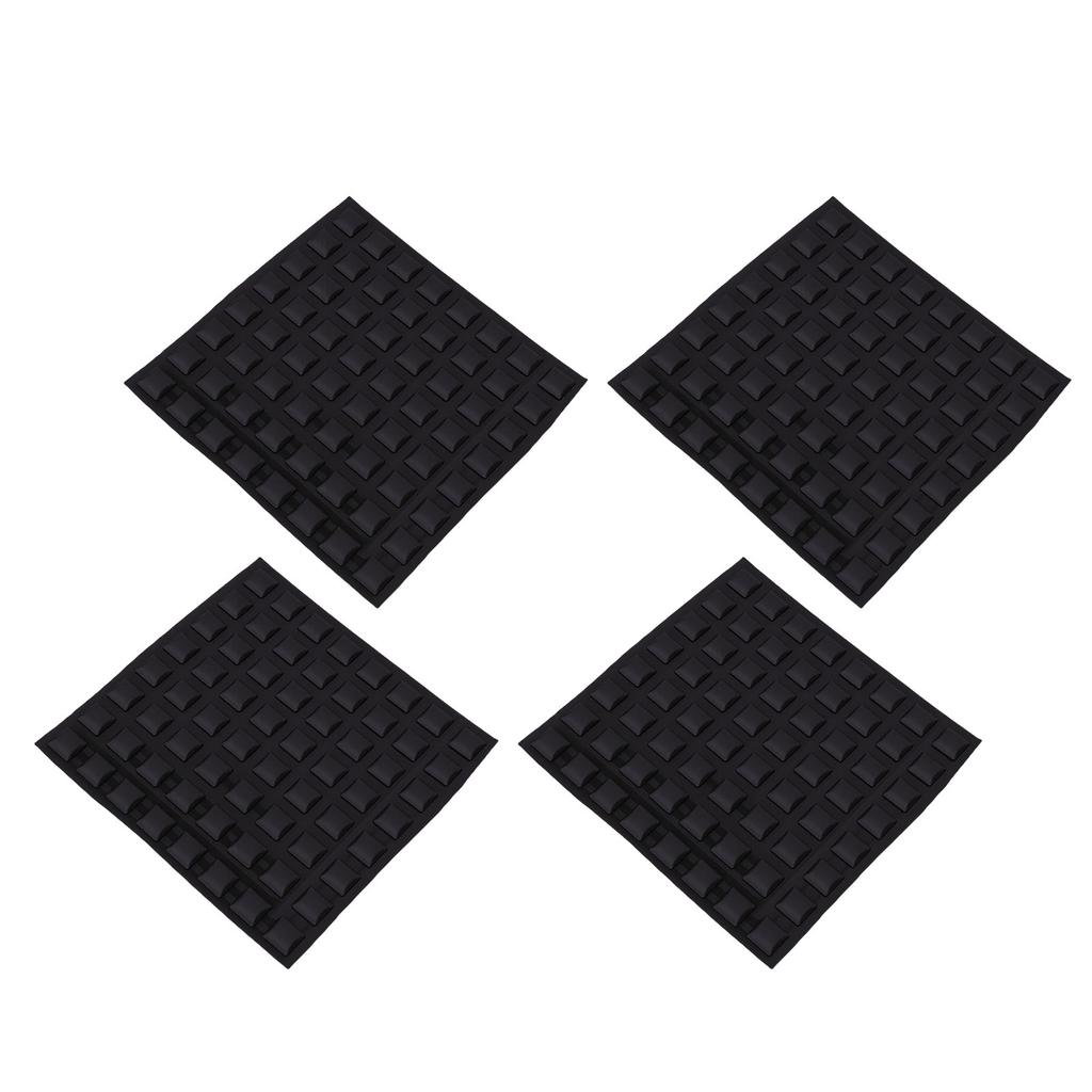 256pcs Quadrilateral Shape Tactile Sticker Set Silicone Braille Stickers Bump Dots for Visually Impaired 10mm Diameter