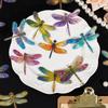 20 Pcs Kawaii Dragonfly Aesthetic Decorative Sticker Pack Scrapbooking Stickers Material Diary Phone Planner Journal Supplies