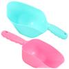Dog Food Scoop Plastic Pet Food Scoop with Anti-Slip Handle Hanging Hole Easy to Clean Cat Treat Scoop for Efficient Feeding