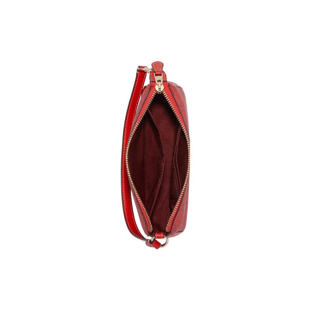 New COACH Nolita Canvas With Leather Pochette, Shoulder Bag, Wrist Bag, Clutch Small Women's Red C3308-IMQRG