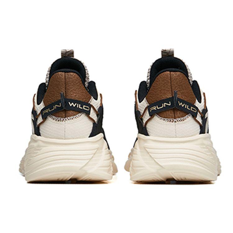 Anta Comfortable Versatile Low-Top Running Shoes Men Sneakers White Black Brown 112245573-2