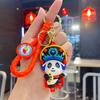 New Cartoon Guochao Opera Panda Cute Doll Keychain Bag Pendant Car Key Chain Gift