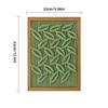 Hand Woven Woven Decor Painting Dual-use Handmade Tapestry Woven Tapestry Picture Frame  Bedroom