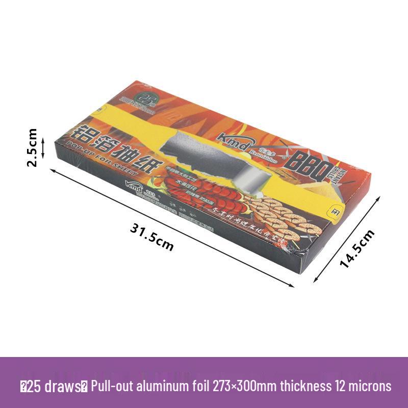 Thickened Food-Grade Aluminum Foil for Air Fryer, Oven, Grill, Baking Potatoes, Corn, and Cakes